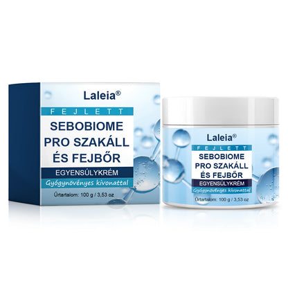 🔥 Koža brez lusk v 7 dneh – Zmanjšuje srbenje in prhljaj – Laleia® SeboBiome Pro Krema za brado in lasišče 🌱