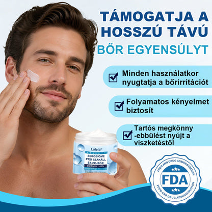 🔥 Koža brez lusk v 7 dneh – Zmanjšuje srbenje in prhljaj – Laleia® SeboBiome Pro Krema za brado in lasišče 🌱