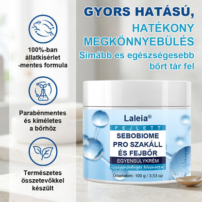 🔥 Koža brez lusk v 7 dneh – Zmanjšuje srbenje in prhljaj – Laleia® SeboBiome Pro Krema za brado in lasišče 🌱